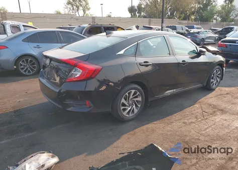 2018 Honda Civic Ex из США, поврежденный, VIN 2HGFC2F78JH560283